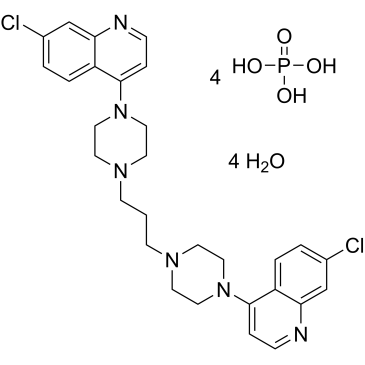Piperaquine tetraphosphate tetrahydrate 915967-82-7